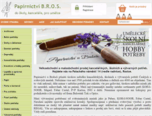 Tablet Screenshot of eshoppapirnictvi.cz